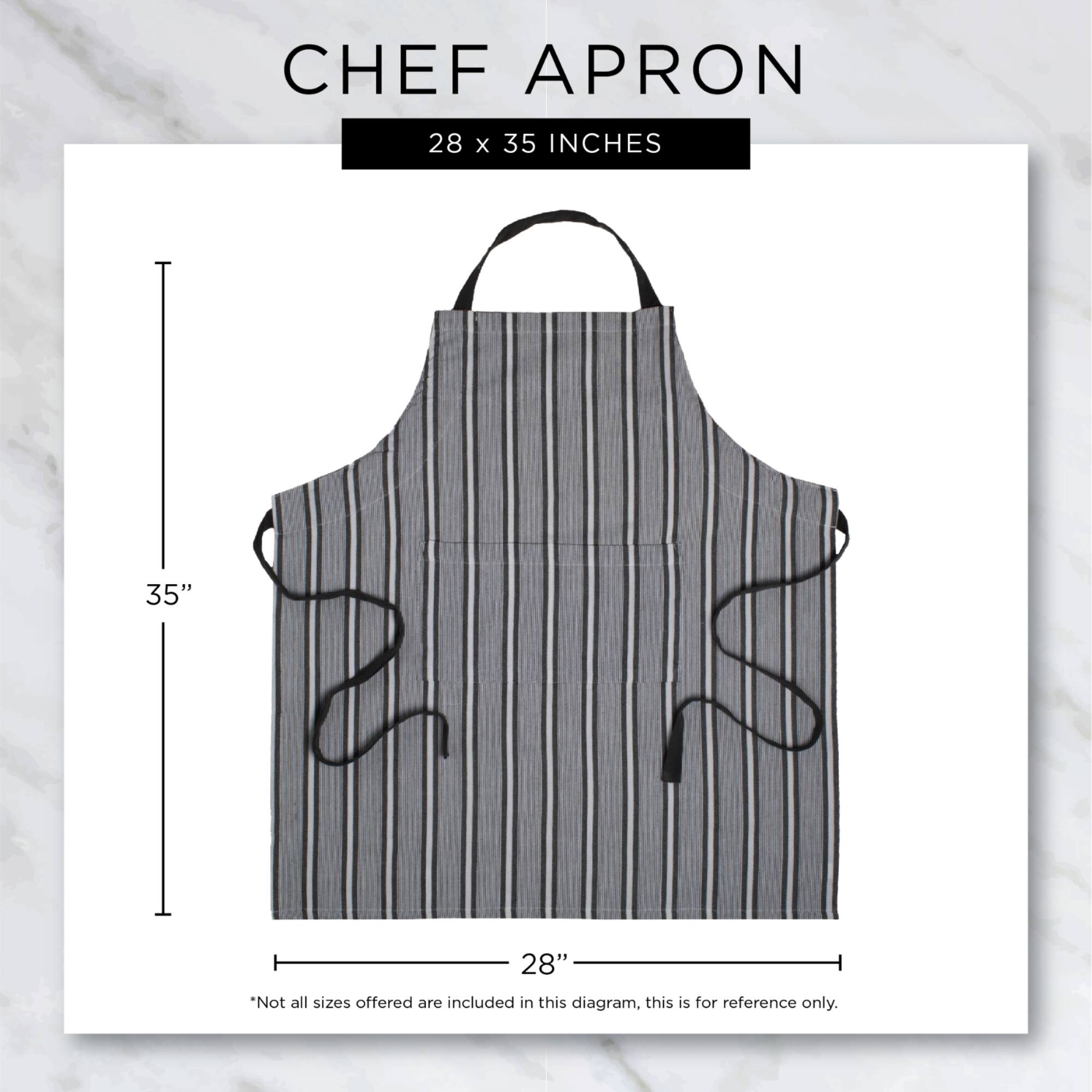 Bon Appetit Denim Embroidered Apron